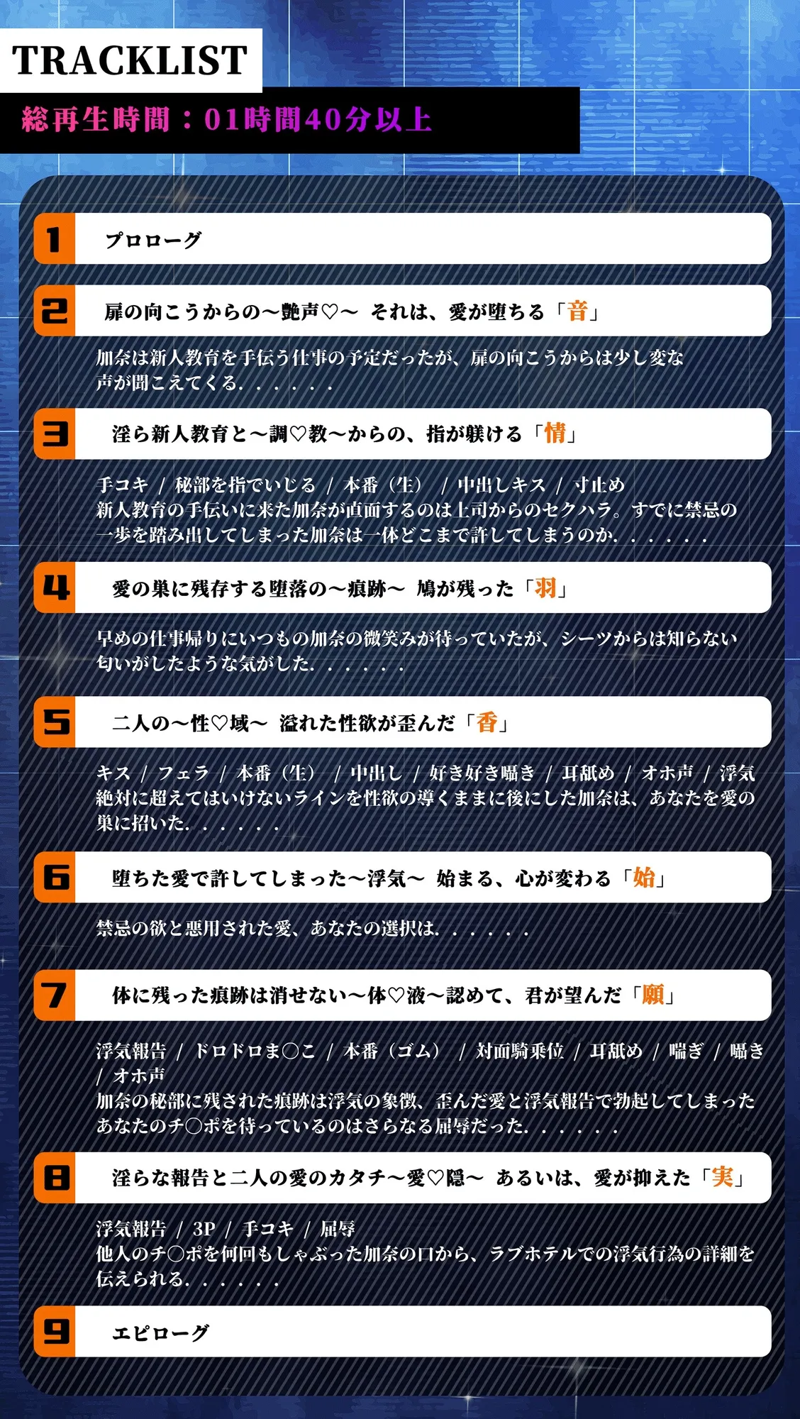 【Nebel Geisterjäger音声版】同僚の恋人が堕とされる背徳の寝取らせエッチメモリー 【Nebel Geisterjäger音声版】同僚の恋人が堕とされる背徳の寝取らせエッチメモリー