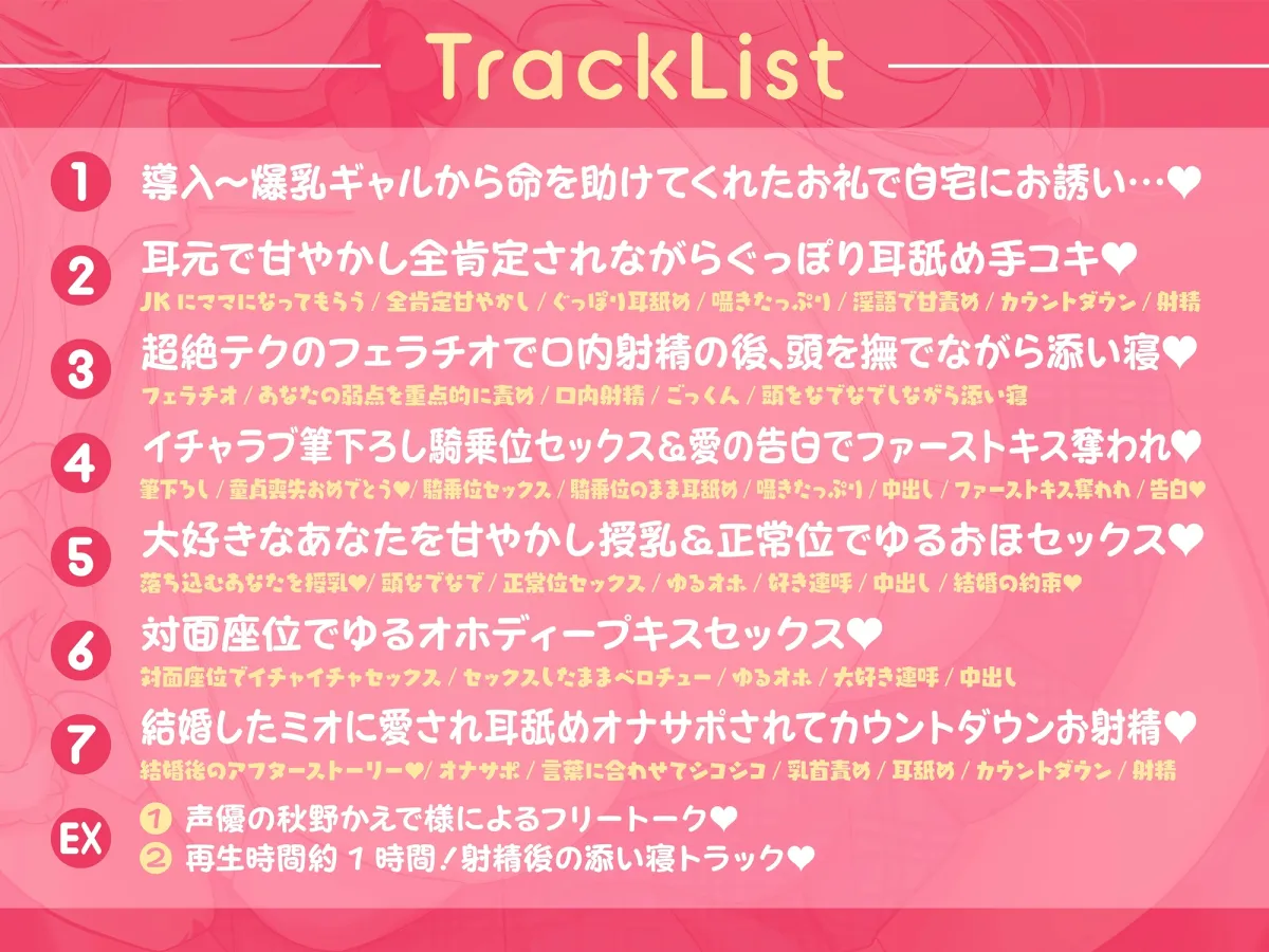 ✅早期限定特典+40%OFF✅【ゆるオホ×全肯定】実家の太い母性ギャルに甘やかされ交尾→最後はイチャラブ結婚する音声【無声音囁きたっぷり/再生時間5時間超え】