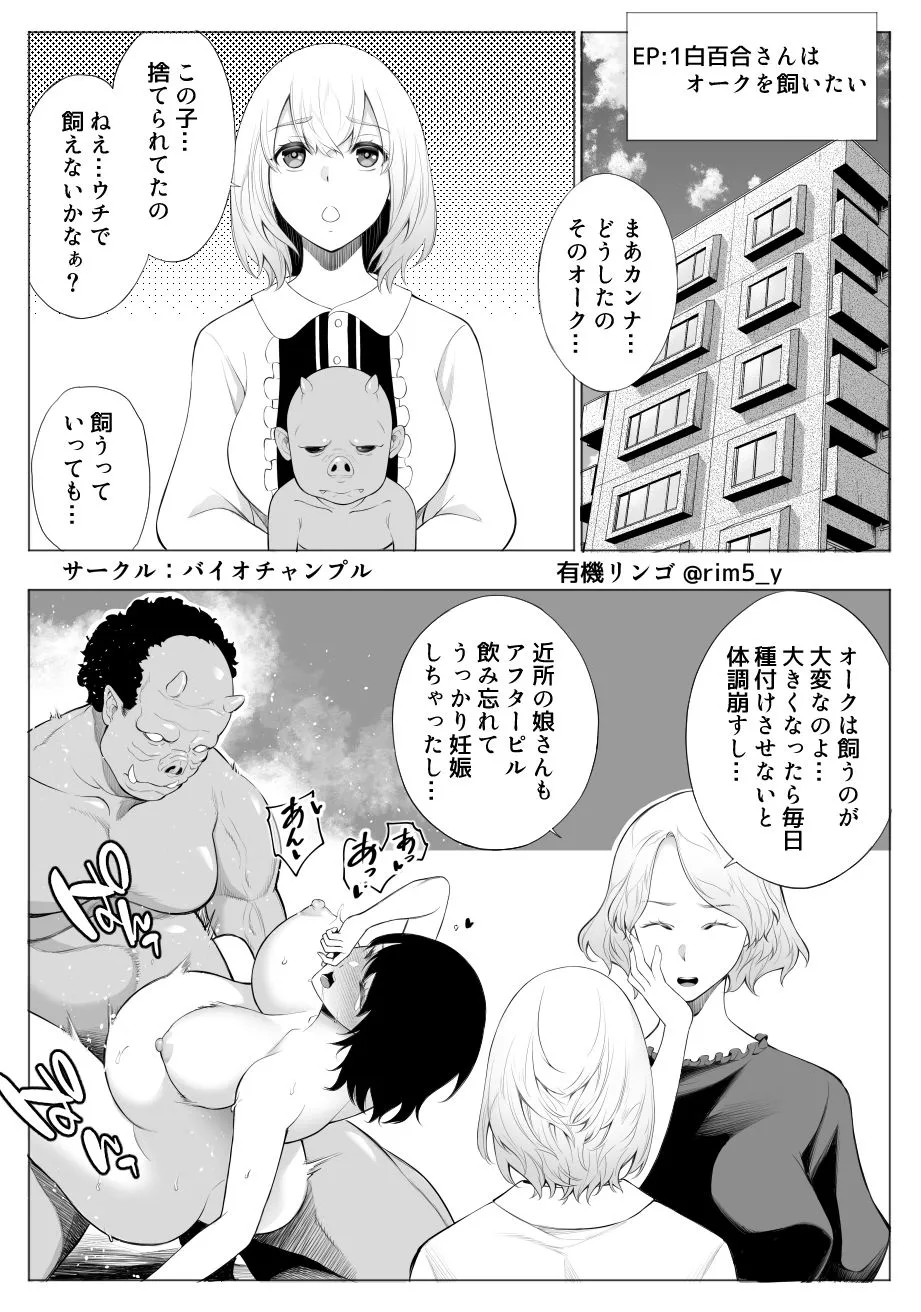 白百合さんはオークを飼う 白百合さんはオークを飼う