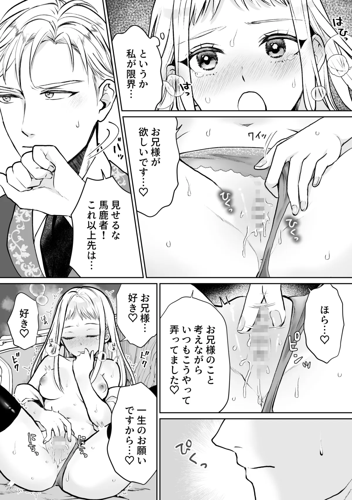 妹は堅物騎士のお兄様を淫れ堕としたい 妹は堅物騎士のお兄様を淫れ堕としたい