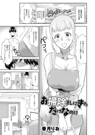 お掃除をしにきただけなのに