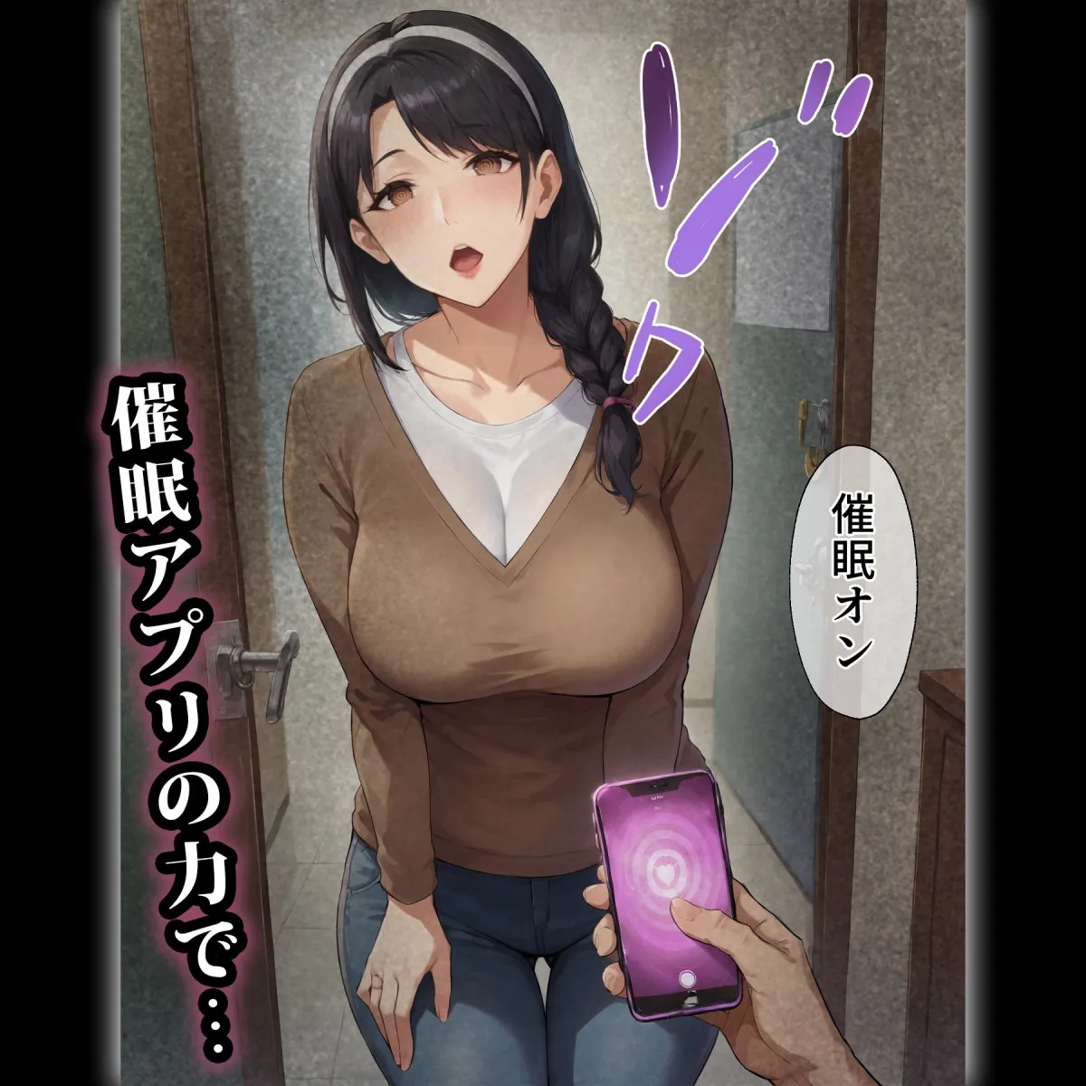 催眠おじさんに支配された人妻〜爆乳おっとり妻が種付けされるまで