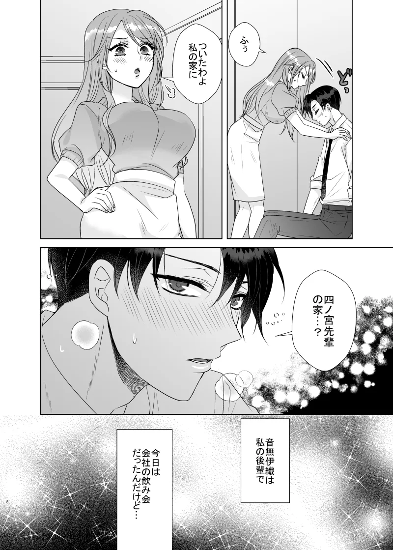 音無君のアレが全然おとなしくない!～年下後輩に翻弄される夜～