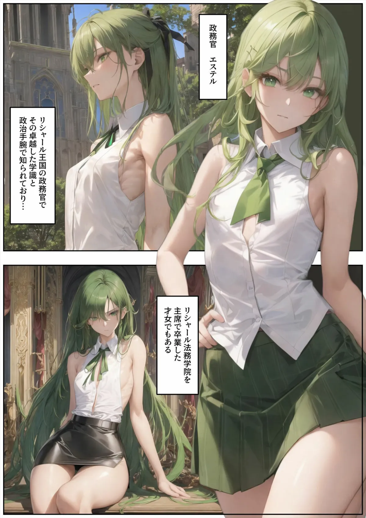 売奴家畜化調教6 政務官エステル 売奴家畜化調教6 政務官エステル