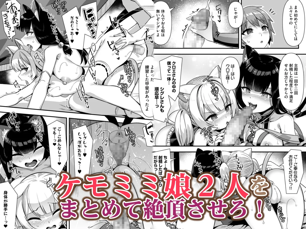 巨乳巫女姫と美乳従者が揃って子種を求めてくるケモミミ絶頂ハーレムエッチ 〜男が産まれない異世界へ召喚された俺がヒロインを充てがわれて子作りエッチ6〜 巨乳巫女姫と美乳従者が揃って子種を求めてくるケモミミ絶頂ハーレムエッチ 〜男が産まれない異世界へ召喚された俺がヒロインを充てがわれて子作りエッチ6〜