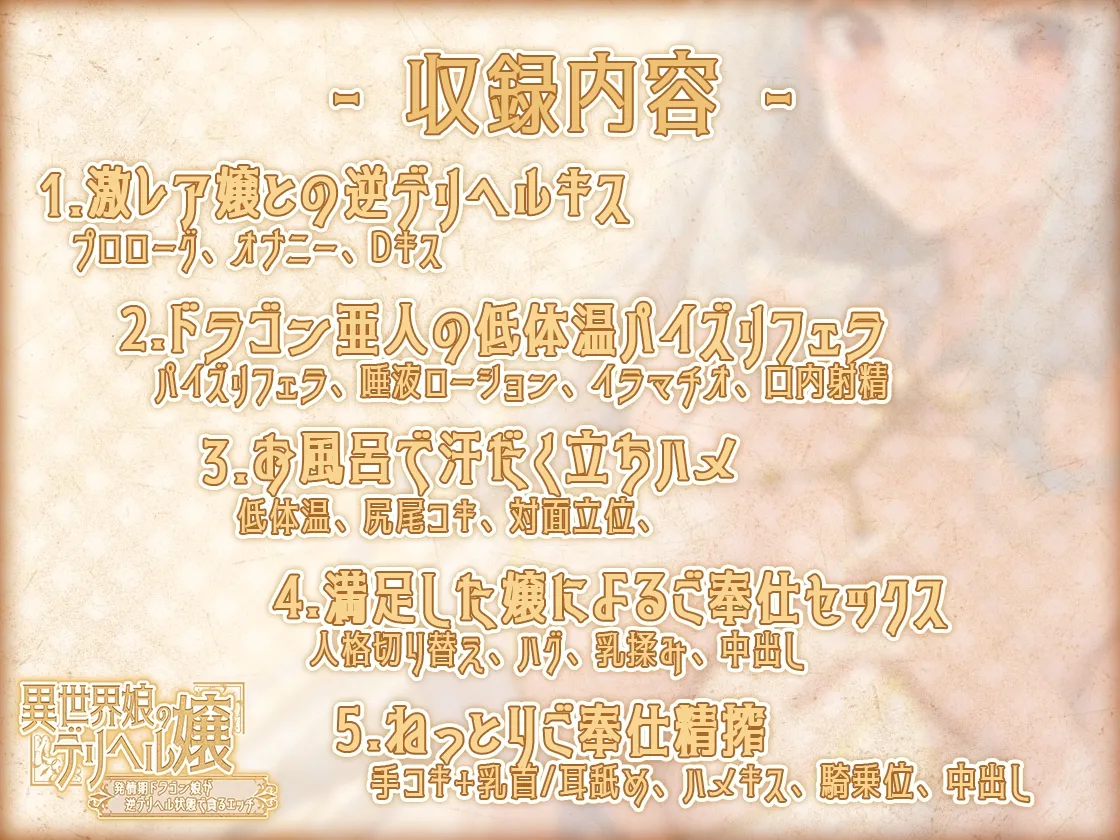 【KU100】異世界娘のデリヘル嬢~発情期ドラゴン娘が逆デリヘル状態で貪るエッチ 【KU100】異世界娘のデリヘル嬢~発情期ドラゴン娘が逆デリヘル状態で貪るエッチ