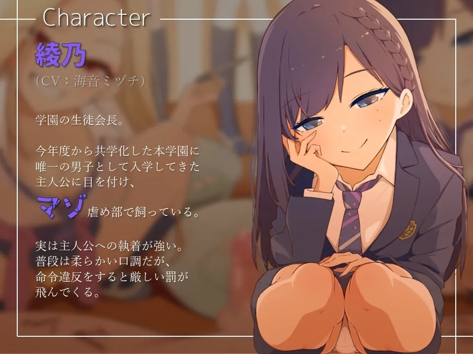 【放置プレイ×ルーインドオーガズム×衆人環視】共学化直後の学園で唯一男の僕、マゾ虐め部に入れられて部費稼ぎで公開オナニー 【放置プレイ×ルーインドオーガズム×衆人環視】共学化直後の学園で唯一男の僕、マゾ虐め部に入れられて部費稼ぎで公開オナニー