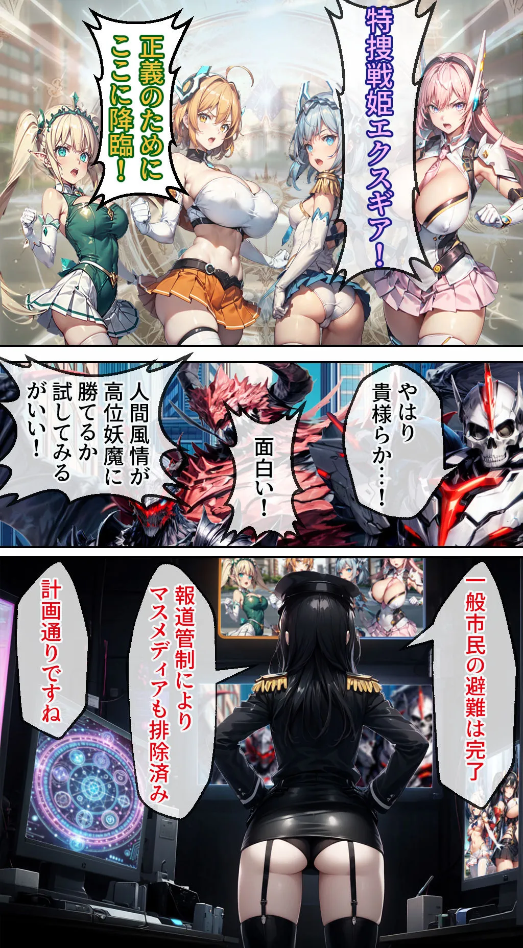 特捜戦姫エクスギア 〜変身ヒロイン公開調教!クズ市民の逆襲!〜 特捜戦姫エクスギア 〜変身ヒロイン公開調教!クズ市民の逆襲!〜