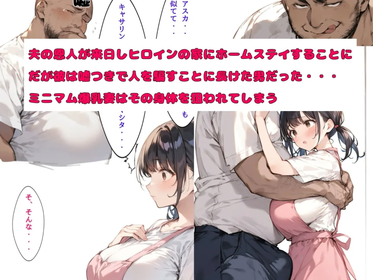ミニマム爆乳妻NTRホームステイ ミニマム爆乳妻NTRホームステイ