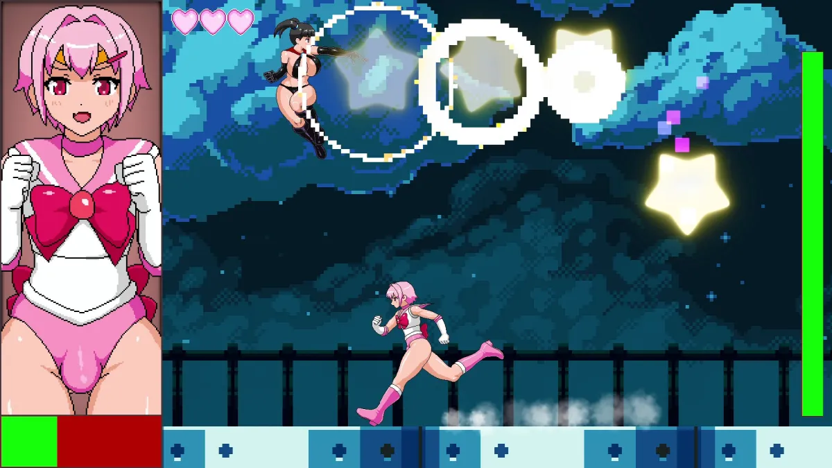 女怪人VS女装戦士君2 女怪人VS女装戦士君2