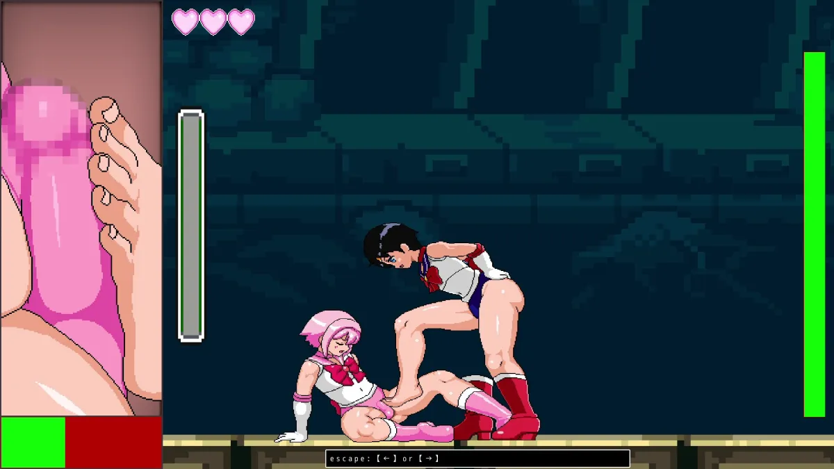 女怪人VS女装戦士君2 女怪人VS女装戦士君2