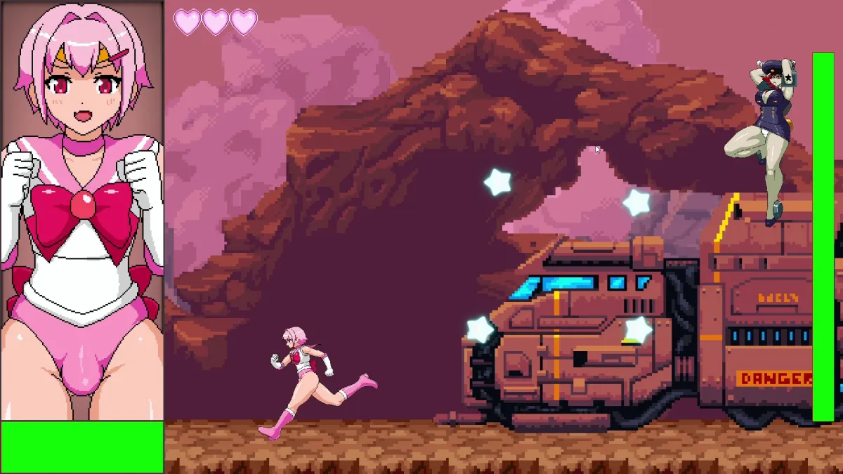 女怪人VS女装戦士君2 女怪人VS女装戦士君2