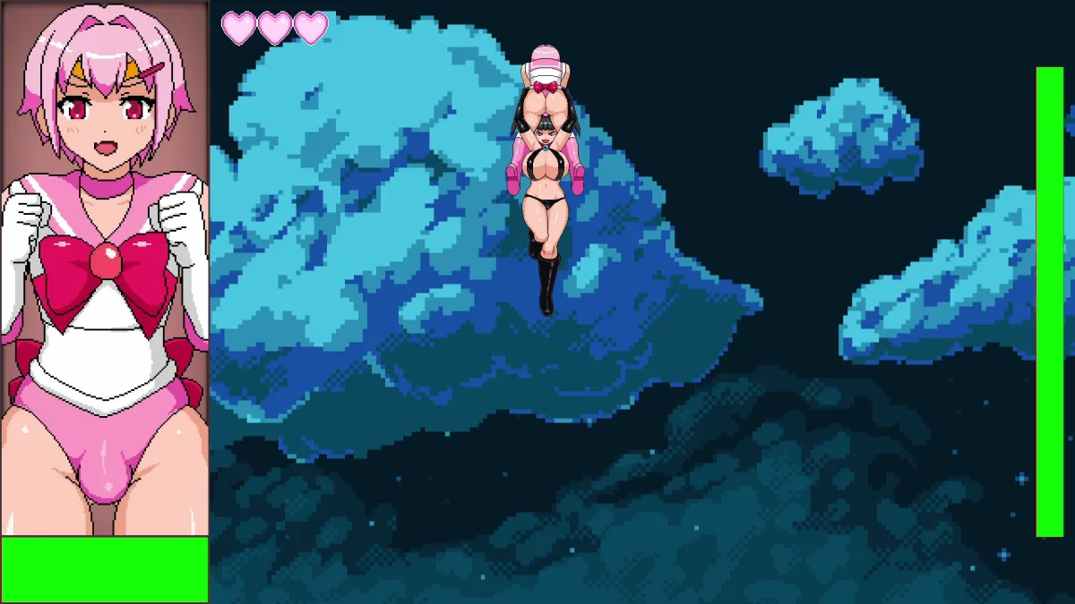 女怪人VS女装戦士君2 女怪人VS女装戦士君2