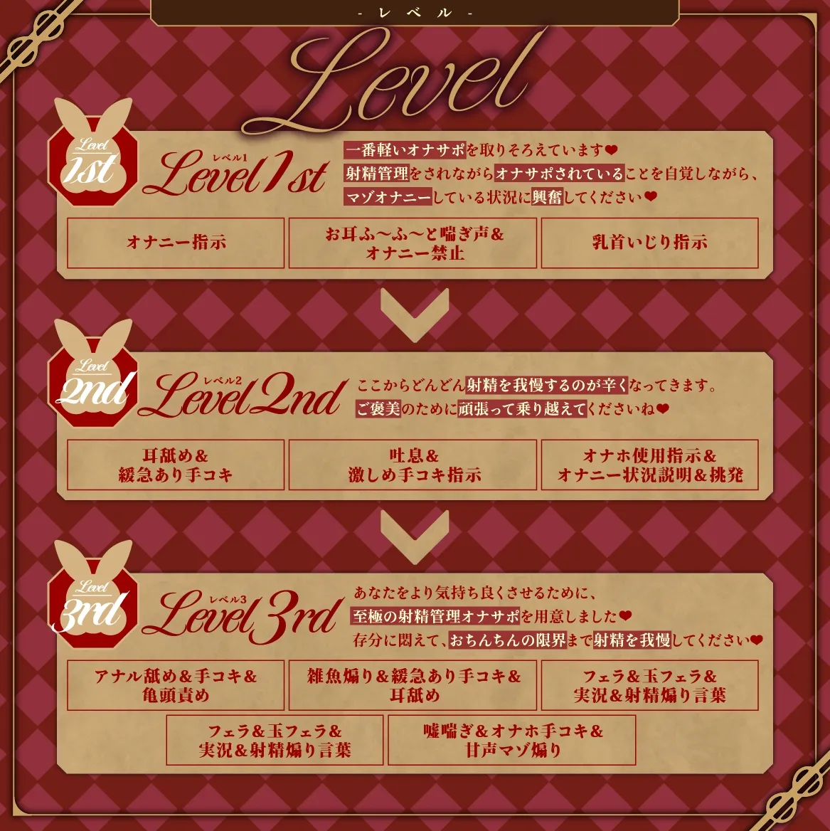 【ハーフアニバーサリー記念特価+20%OFF】オナサポバニーガール♪ 絶頂したらやりなおし♪ 意識がトロけるぬるぬるぐちょぐちょ射精管理ゲーム♪ 【ハーフアニバーサリー記念特価+20%OFF】オナサポバニーガール♪ 絶頂したらやりなおし♪ 意識がトロけるぬるぬるぐちょぐちょ射精管理ゲーム♪