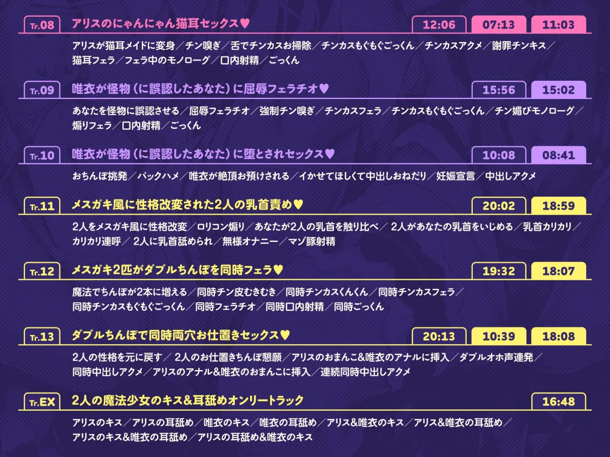 【メスガキ】✅9/30まで限定7特典!✅W魔法少女がチンカス汚ちんぽに媚び媚びご奉仕させられちゃう洗脳アプリ♪【KU100】 【メスガキ】✅9/30まで限定7特典!✅W魔法少女がチンカス汚ちんぽに媚び媚びご奉仕させられちゃう洗脳アプリ♪【KU100】