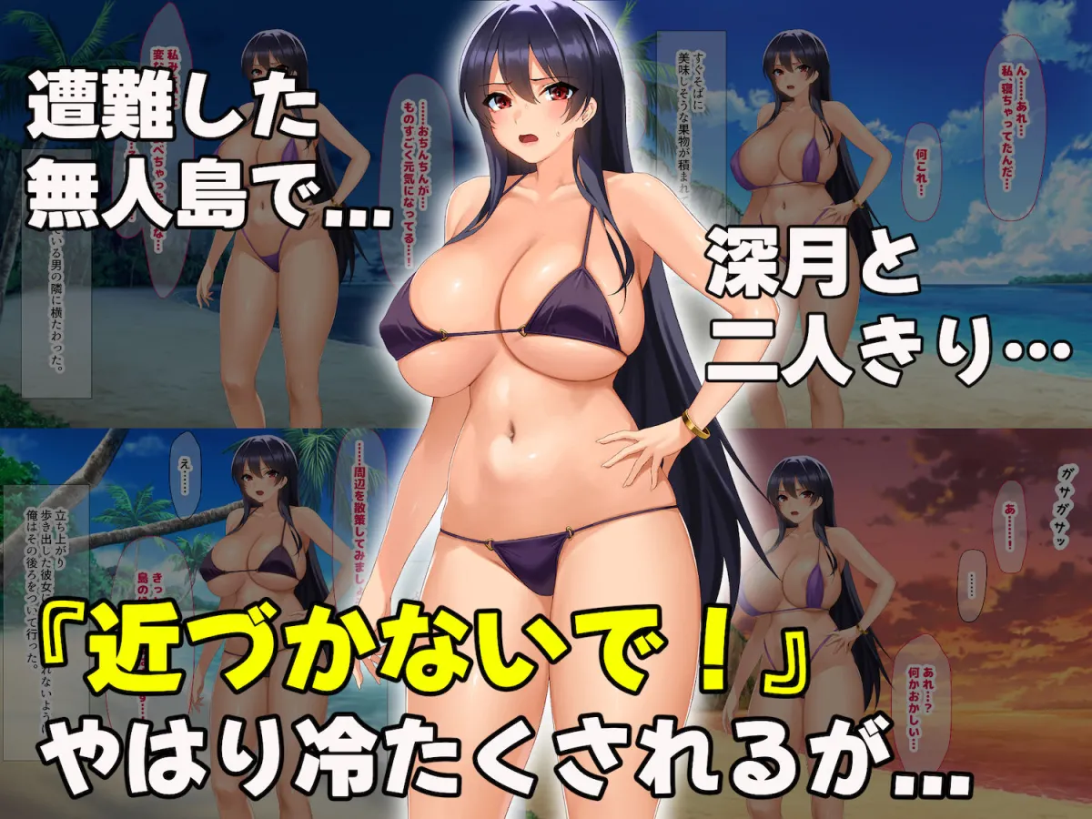 無人島に漂流してクール系美女と二人きり〜いちゃらぶ関係になって朝から晩まで無我夢中でヤリまくる話〜 無人島に漂流してクール系美女と二人きり〜いちゃらぶ関係になって朝から晩まで無我夢中でヤリまくる話〜