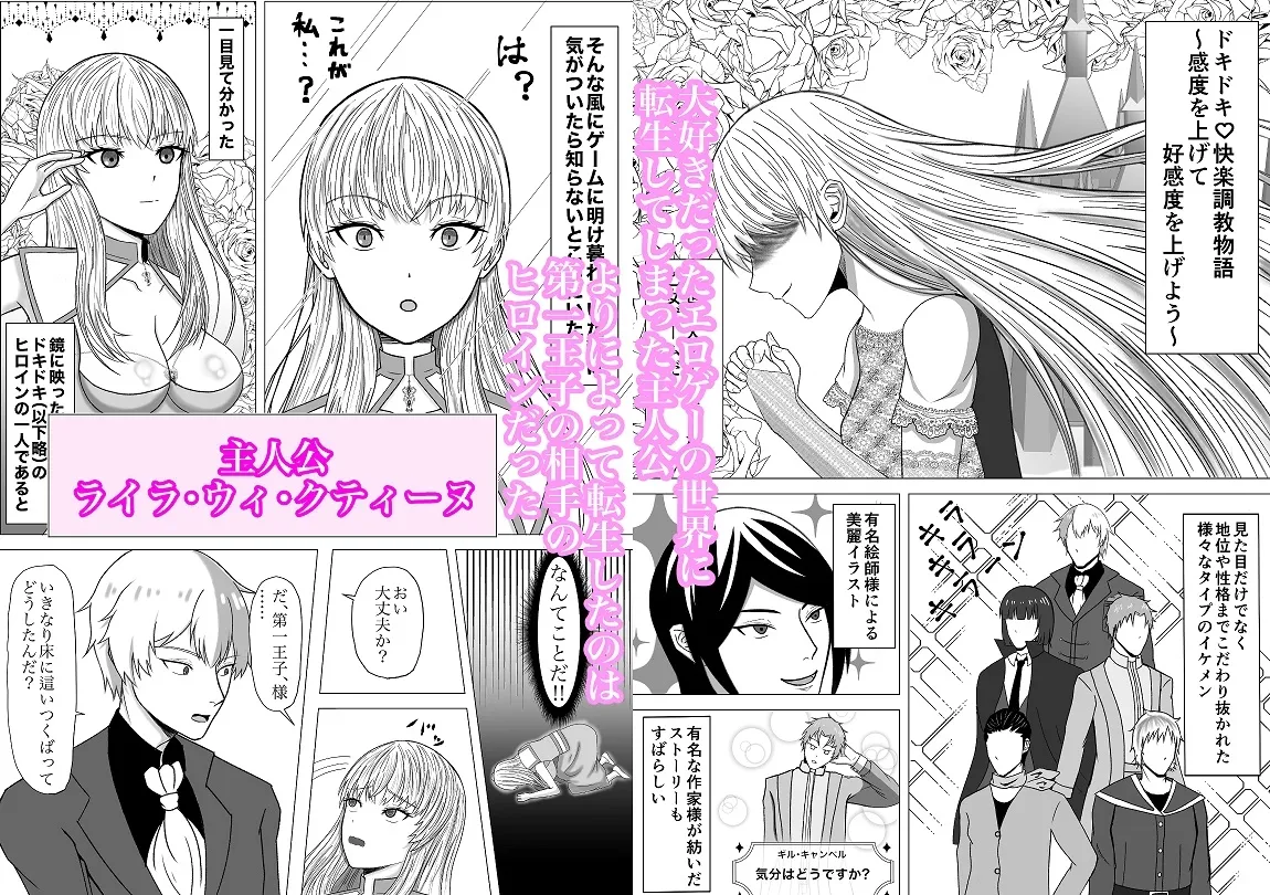 ドキドキハート快楽調教物語 ～好感度を上げて感度を上げよう～ ～第一王子編～