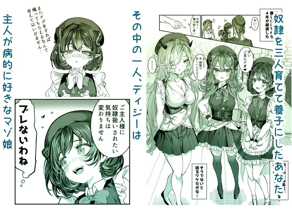奴隷を調教してハーレム作る2〜育てた奴隷の一人と純愛マゾ奴隷プレイする話〜 奴隷を調教してハーレム作る2〜育てた奴隷の一人と純愛マゾ奴隷プレイする話〜