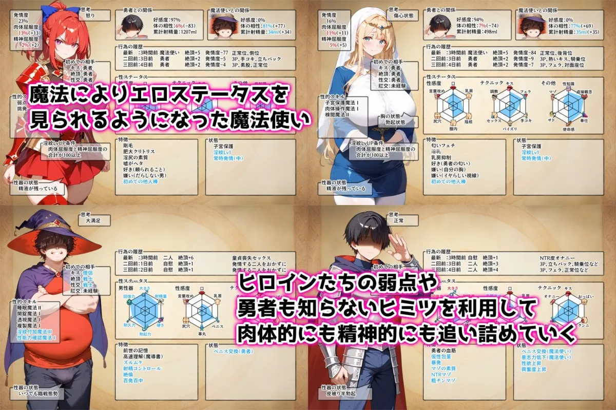 ネトラレクエスト -粗チン化勇者と寝取られし仲間たち- ネトラレクエスト -粗チン化勇者と寝取られし仲間たち-