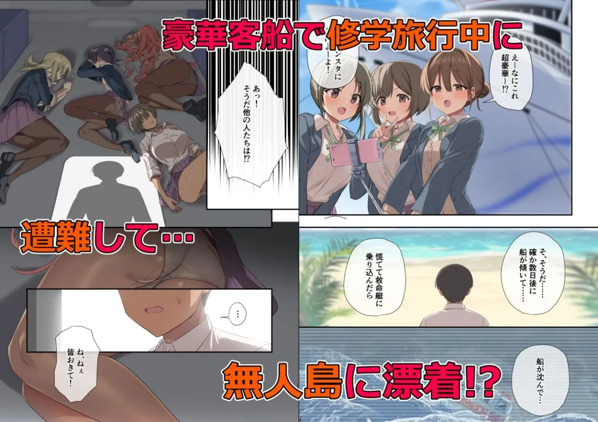 無人島ハーレム〜非モテがサバイバルで活躍したら、女子たちに求められすぎた件〜 無人島ハーレム〜非モテがサバイバルで活躍したら、女子たちに求められすぎた件〜