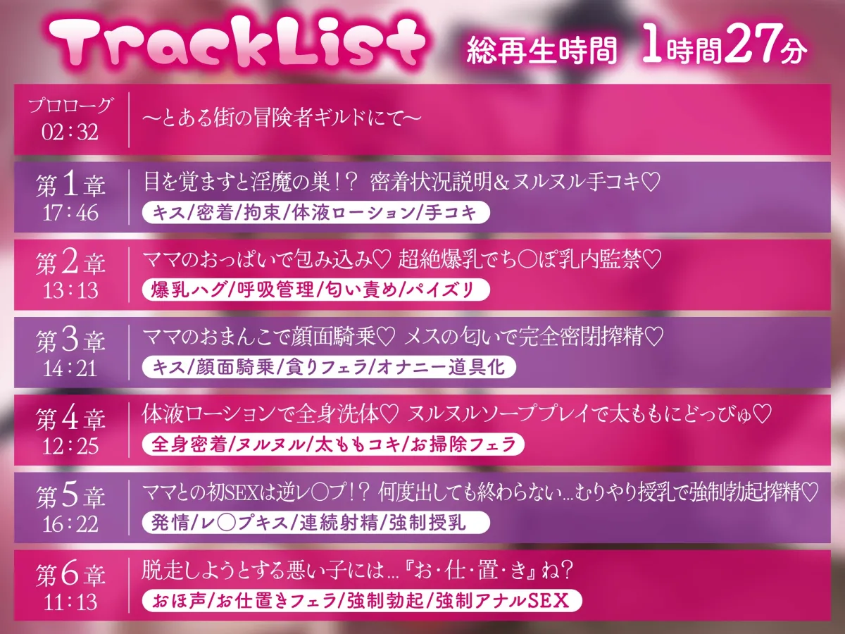 【逆レ】【逆体格差】ママサキュバスに囚われた!?〜貴方の前に現れたのは200cm越えのサキュバス!敗北しお持ち帰りされた貴方を待っていたのは甘々幼児退行搾精生活〜 【逆レ】【逆体格差】ママサキュバスに囚われた!?〜貴方の前に現れたのは200cm越えのサキュバス!敗北しお持ち帰りされた貴方を待っていたのは甘々幼児退行搾精生活〜