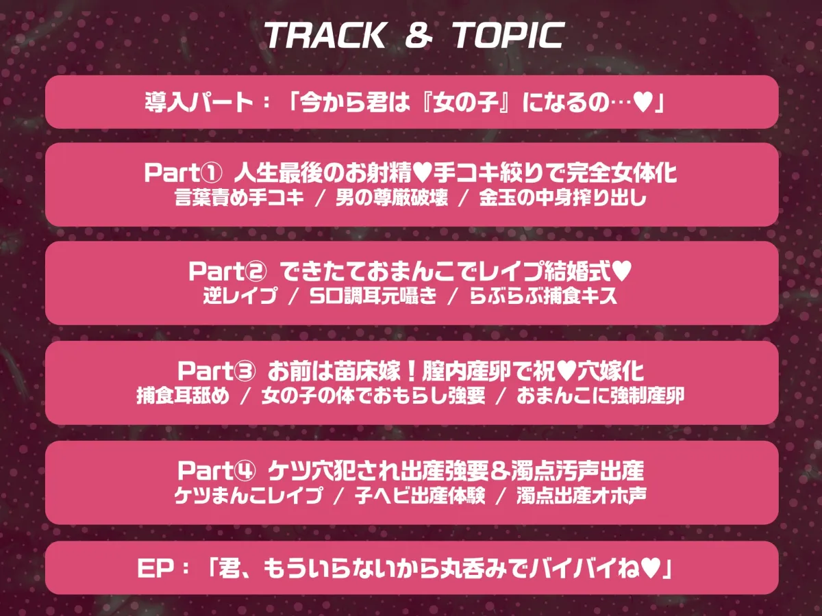 【モン娘×生贄×苗床産卵】デカ蛇女さんに女体化させられて苗床『嫁』＆ケツ穴犯され出産強要⇒使い捨て肉穴にされる話【逆アナル＆逆レイプ】