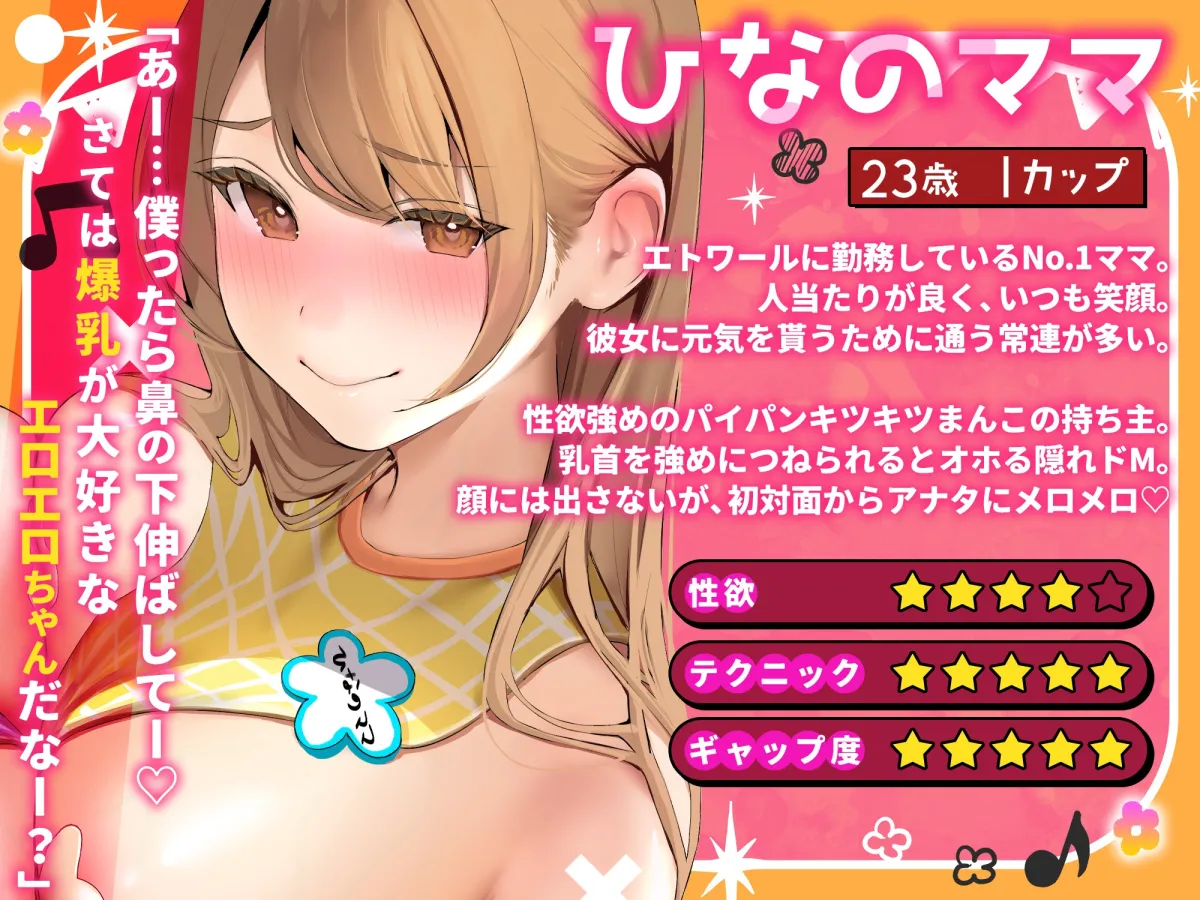 ✅豪華8大特典!✅W爆乳ママ保育園「エトワール」へようこそ♪ 最高級むちむちママ達に挟まれて過ごす5日間の濃厚バブらせ甘やかし入園コース【同時収録でリアル3P体験】