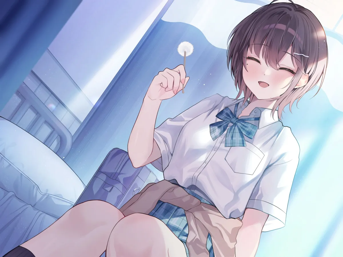 【CV.夏吉ゆうこ】ダウナーJK先輩と授業をサボってだらける学生生活。