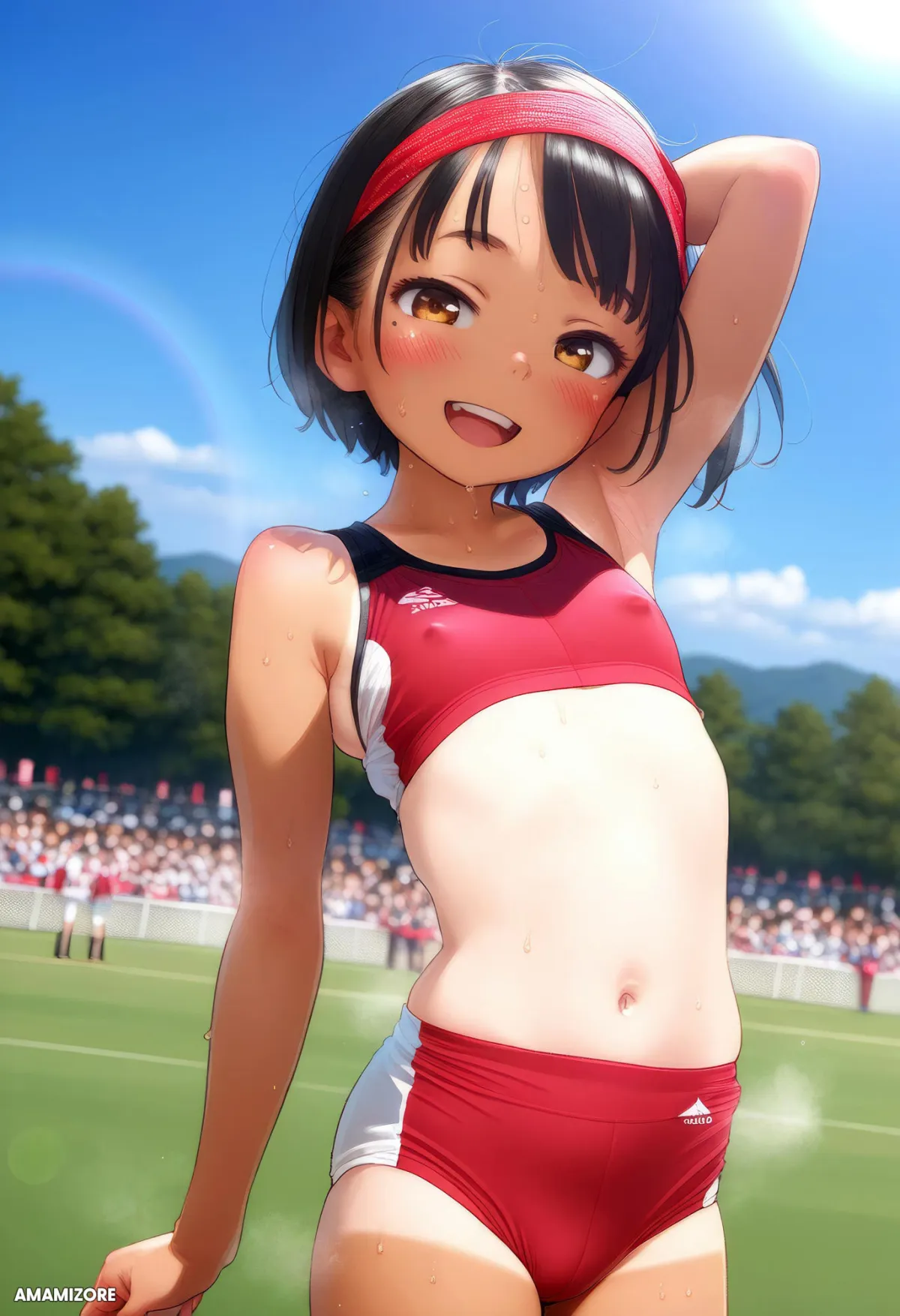 陸上競技大会の後で あまみぞれビジュアルワークス8 陸上競技大会の後で あまみぞれビジュアルワークス8