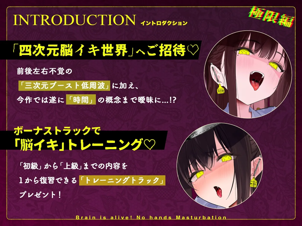 【初心者購入禁止】誰でも出来る!決定版「はじめての」脳イキ!ノーハンドオナニー極限編 【初心者購入禁止】誰でも出来る!決定版「はじめての」脳イキ!ノーハンドオナニー極限編