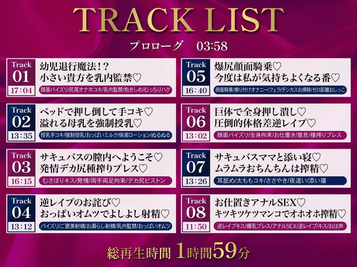 【逆レ】【爆乳】乳内監禁〜幼児退行魔法で子供になってしまった勇者は爆乳巨体サキュバスのおっぱいに完全敗北〜 【逆レ】【爆乳】乳内監禁〜幼児退行魔法で子供になってしまった勇者は爆乳巨体サキュバスのおっぱいに完全敗北〜