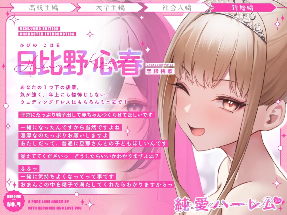 1番に孕みたい妻達とラブラブ新婚ハーレム〜中出し当番制で円満子作り5P性活〜