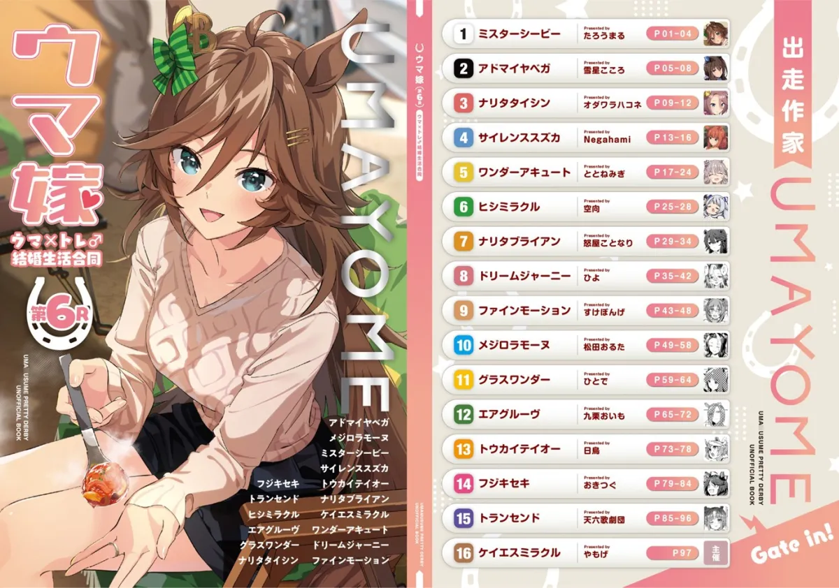 ウマ嫁 ウマ×トレ♂結婚生活合同 第6R ウマ嫁 ウマ×トレ♂結婚生活合同 第6R