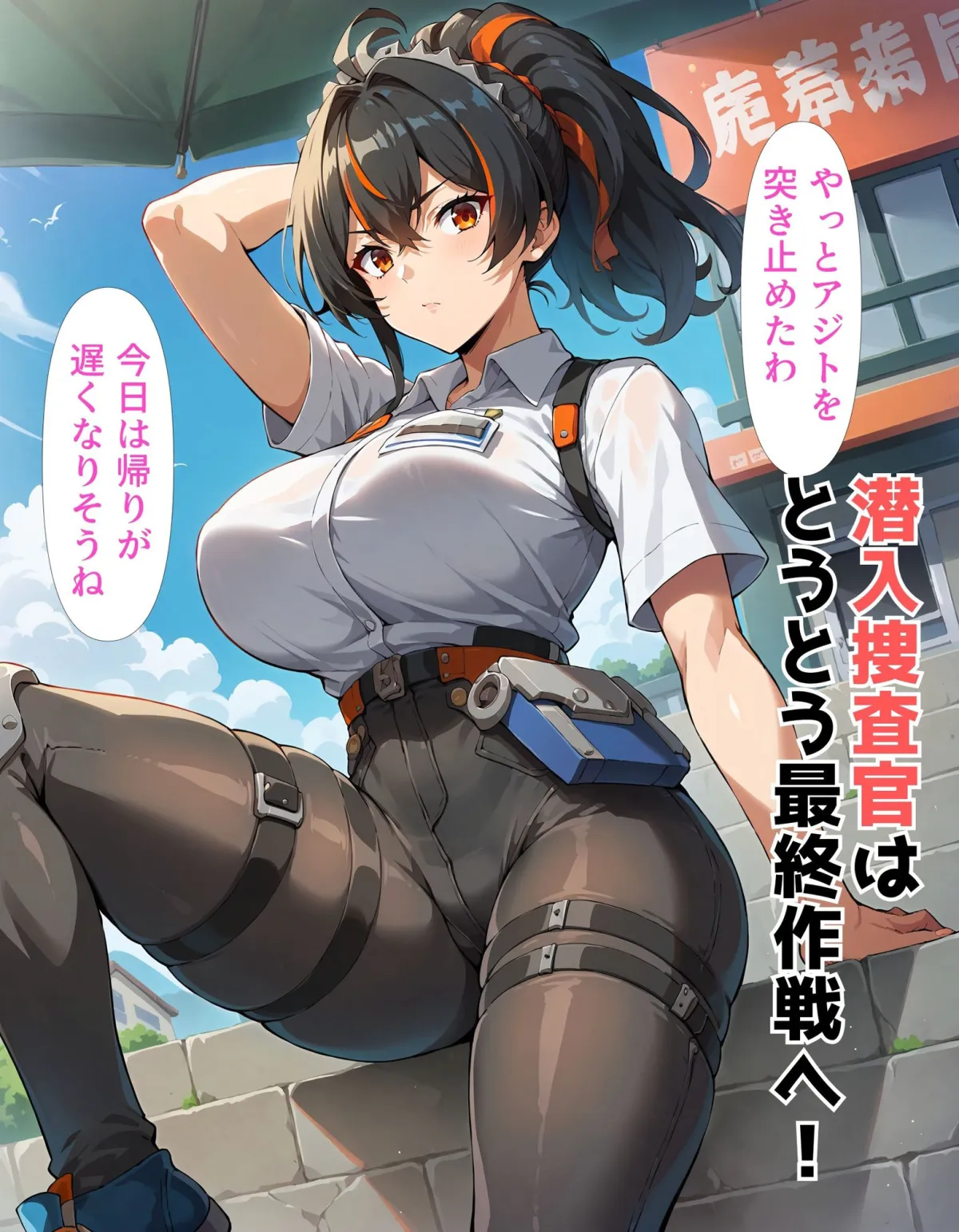 潜入捜査官、敗北。〜キメセク乱交で肉便器堕ちするまで