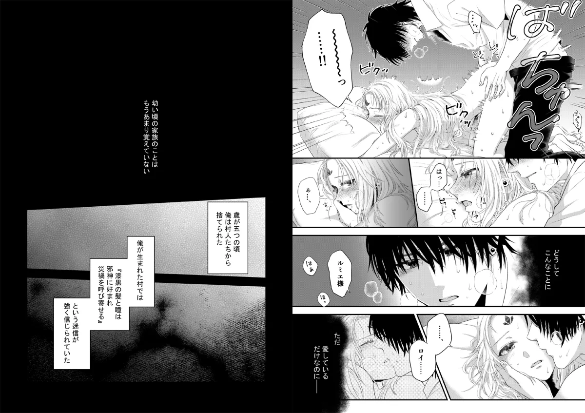 森の魔女と青年は愛を教え合う