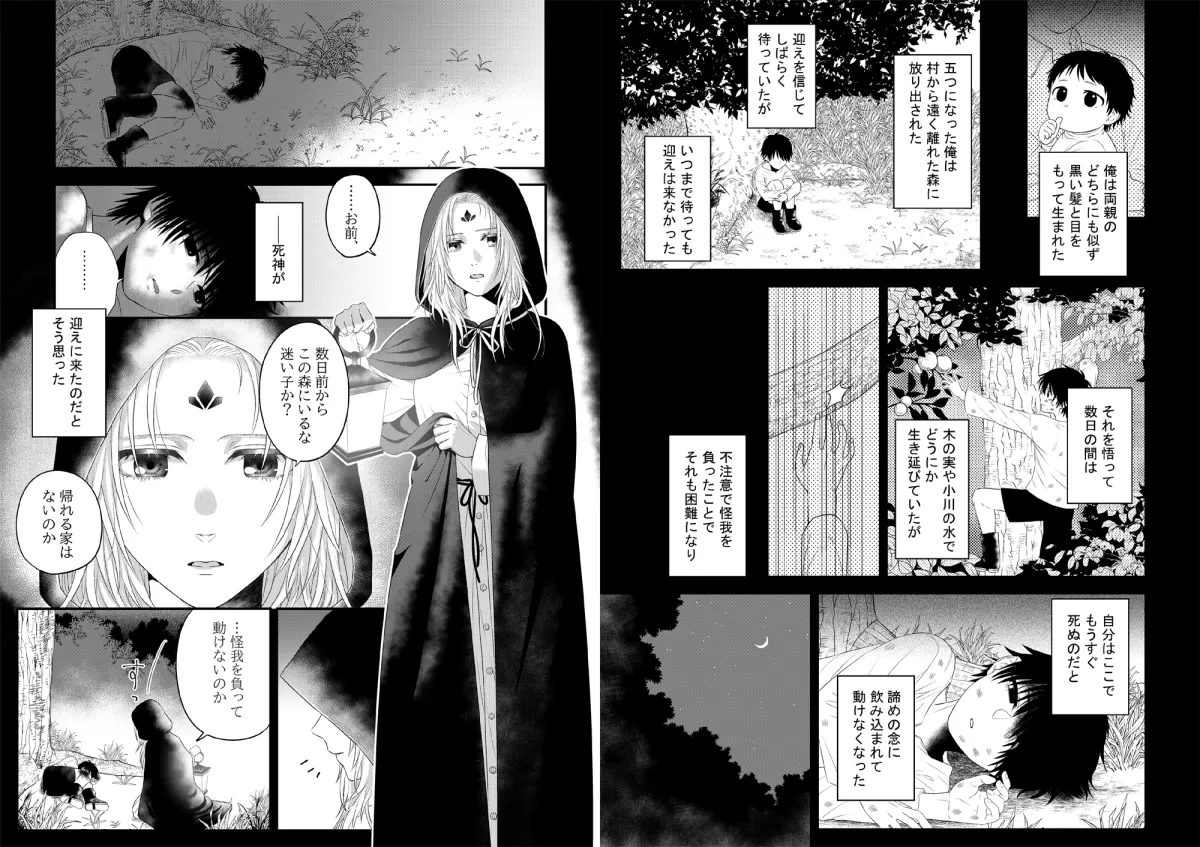 森の魔女と青年は愛を教え合う