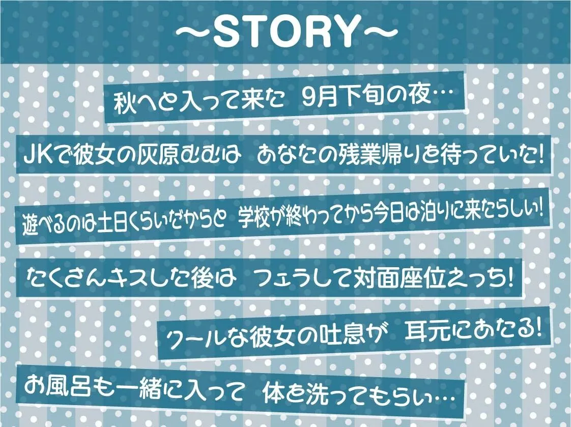 クール彼女灰原むむの耳元吐息無言セックス【フォーリーサウンド】