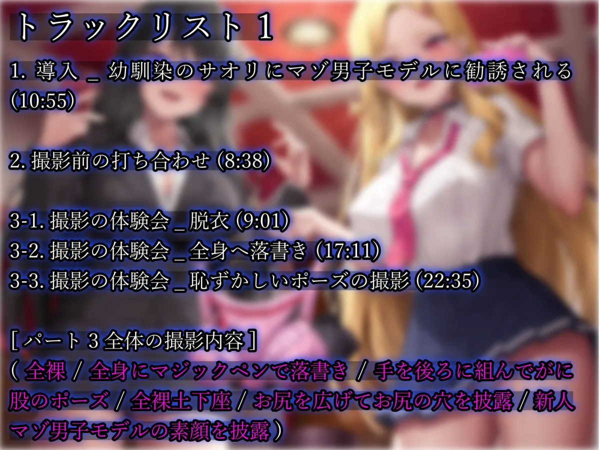 【マゾ犬姿&女装マゾ姿撮影】マゾ男子モデルの羞恥絶頂Wグラビア撮影会【3時間越え】 【マゾ犬姿&女装マゾ姿撮影】マゾ男子モデルの羞恥絶頂Wグラビア撮影会【3時間越え】