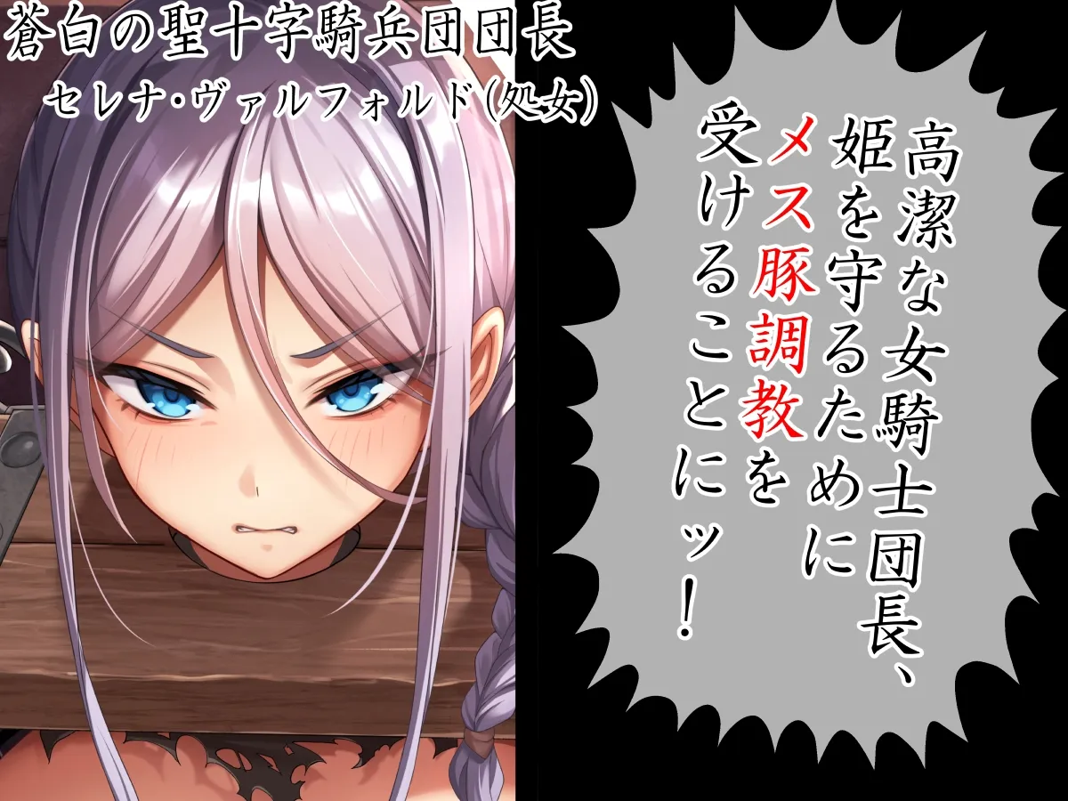 高潔女騎士団長、無様なる陥落! 男前→メス豚化ッ!! 高潔女騎士団長、無様なる陥落! 男前→メス豚化ッ!!