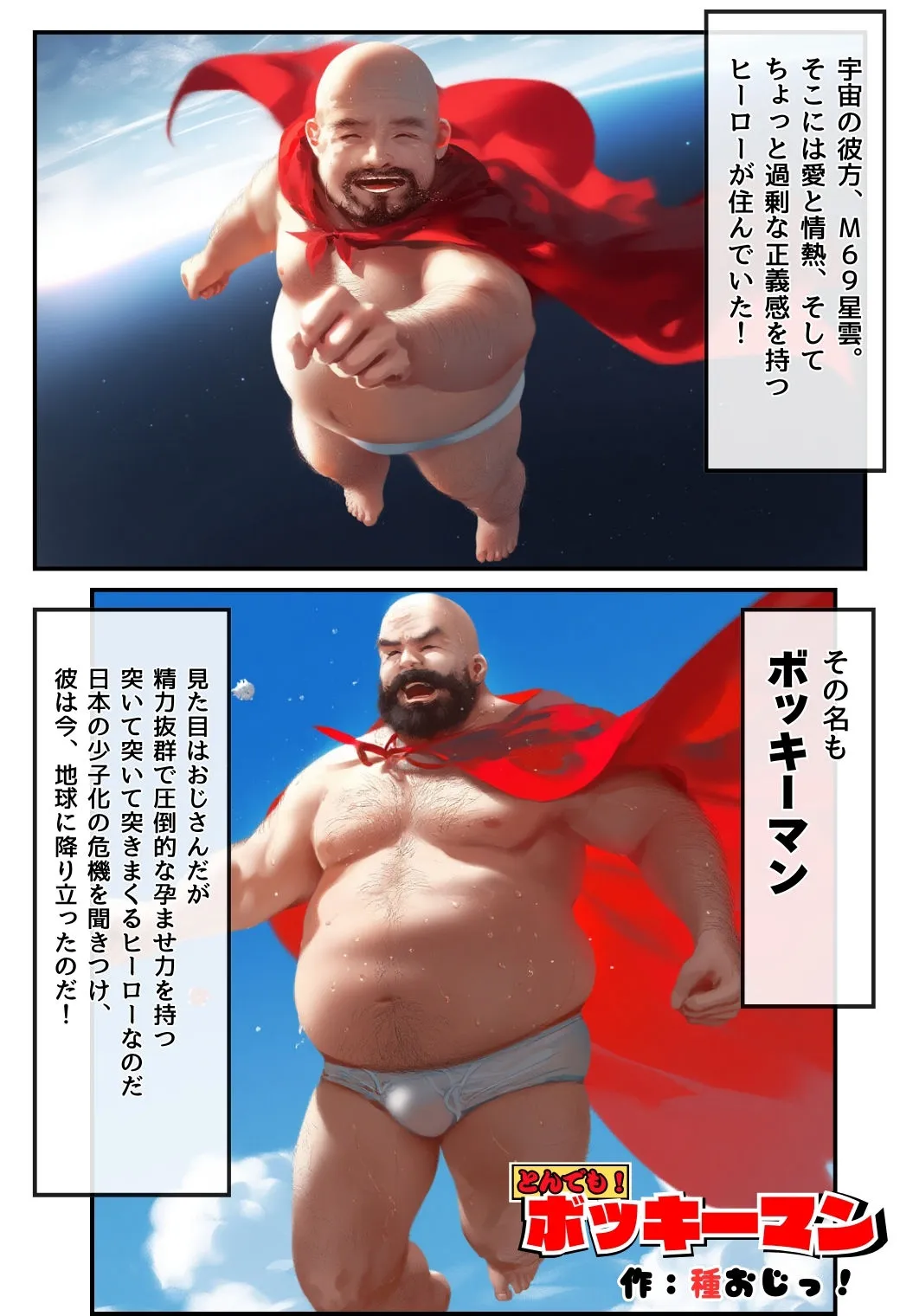 とんでも!ボッキーマン。〜彼氏の前で彼女を寝取ってボッキー!の巻〜 とんでも!ボッキーマン。〜彼氏の前で彼女を寝取ってボッキー!の巻〜