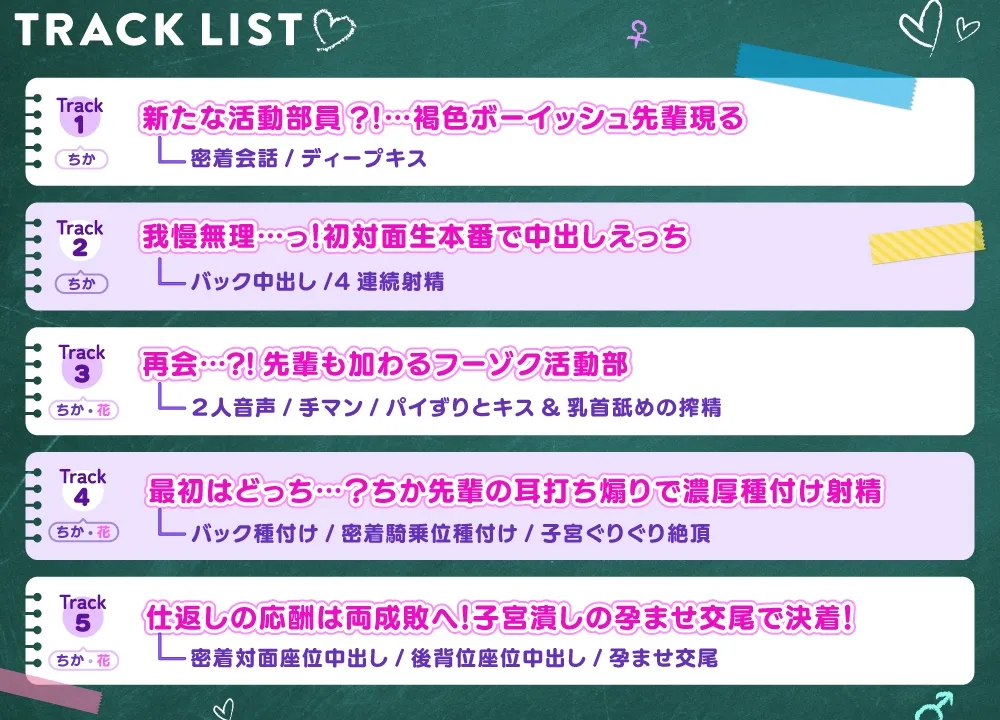 《特典Live2D同梱》運動部のむちむちボーイッシュ先輩とHでムレムレ風紀活動…?!同級生も一緒に3P種付け交尾【風紀委員とフーゾク活動ASMR】 《特典Live2D同梱》運動部のむちむちボーイッシュ先輩とHでムレムレ風紀活動…?!同級生も一緒に3P種付け交尾【風紀委員とフーゾク活動ASMR】