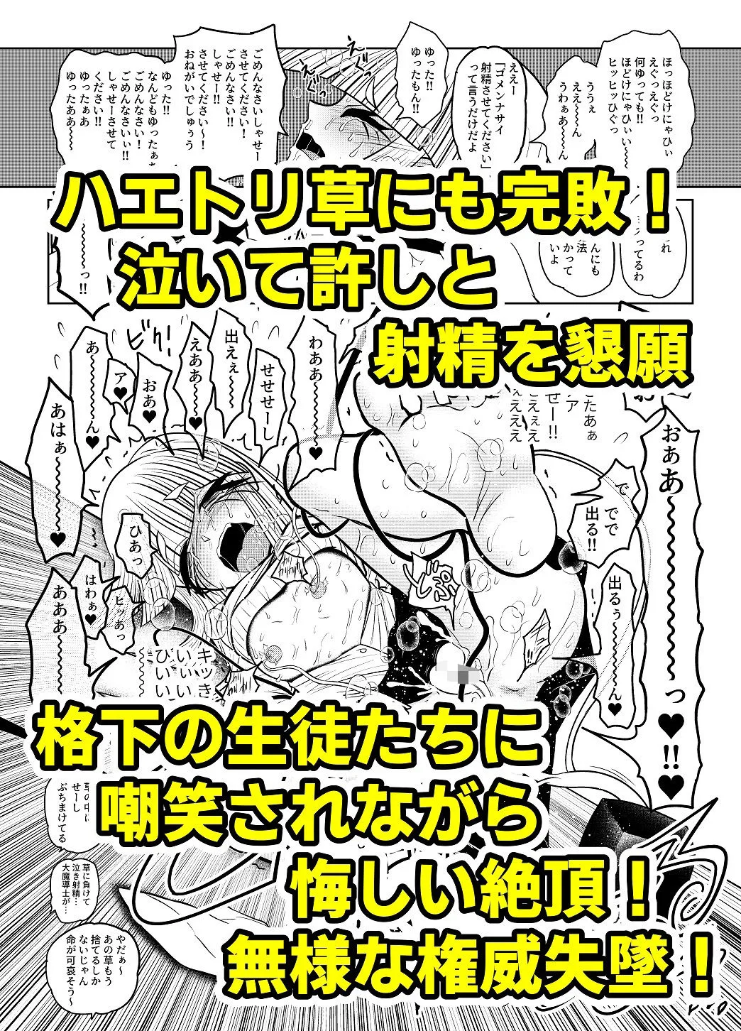 最強魔導士の私が粗ちん生やされて無様敗北 決着ハード 最強魔導士の私が粗ちん生やされて無様敗北 決着ハード