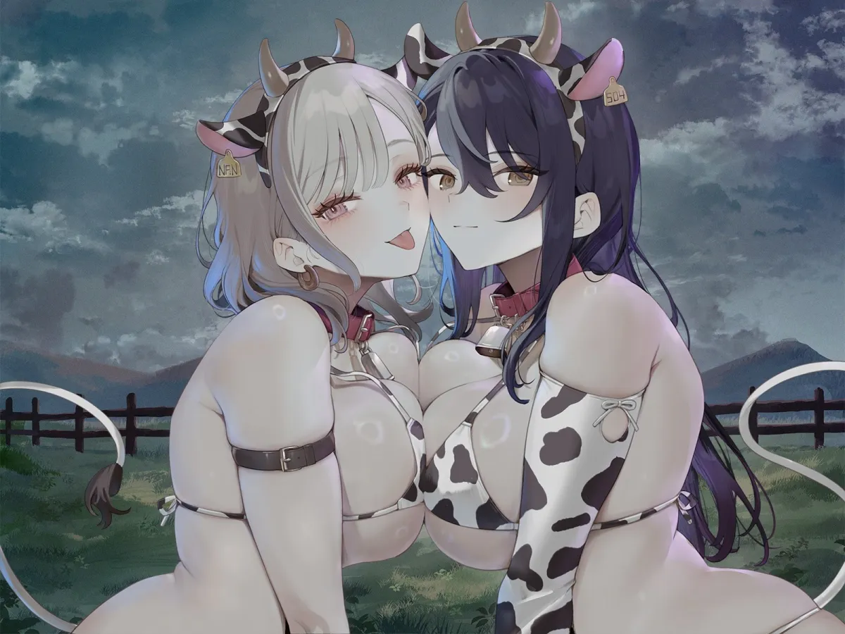 【KU100】デカパイお姉さんたちと楽しく遊ぼう! ミルク牧場でハーレムスキンシップ♪ 【KU100】デカパイお姉さんたちと楽しく遊ぼう! ミルク牧場でハーレムスキンシップ♪