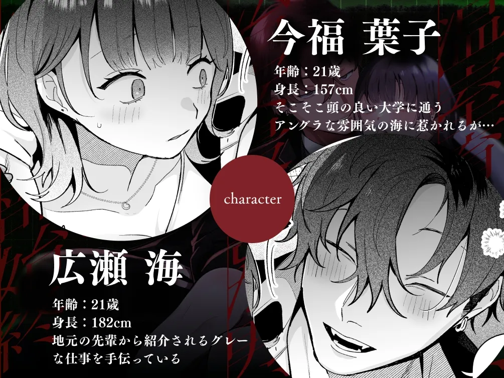 温室育ちの私、治安最悪な男、その一部始終