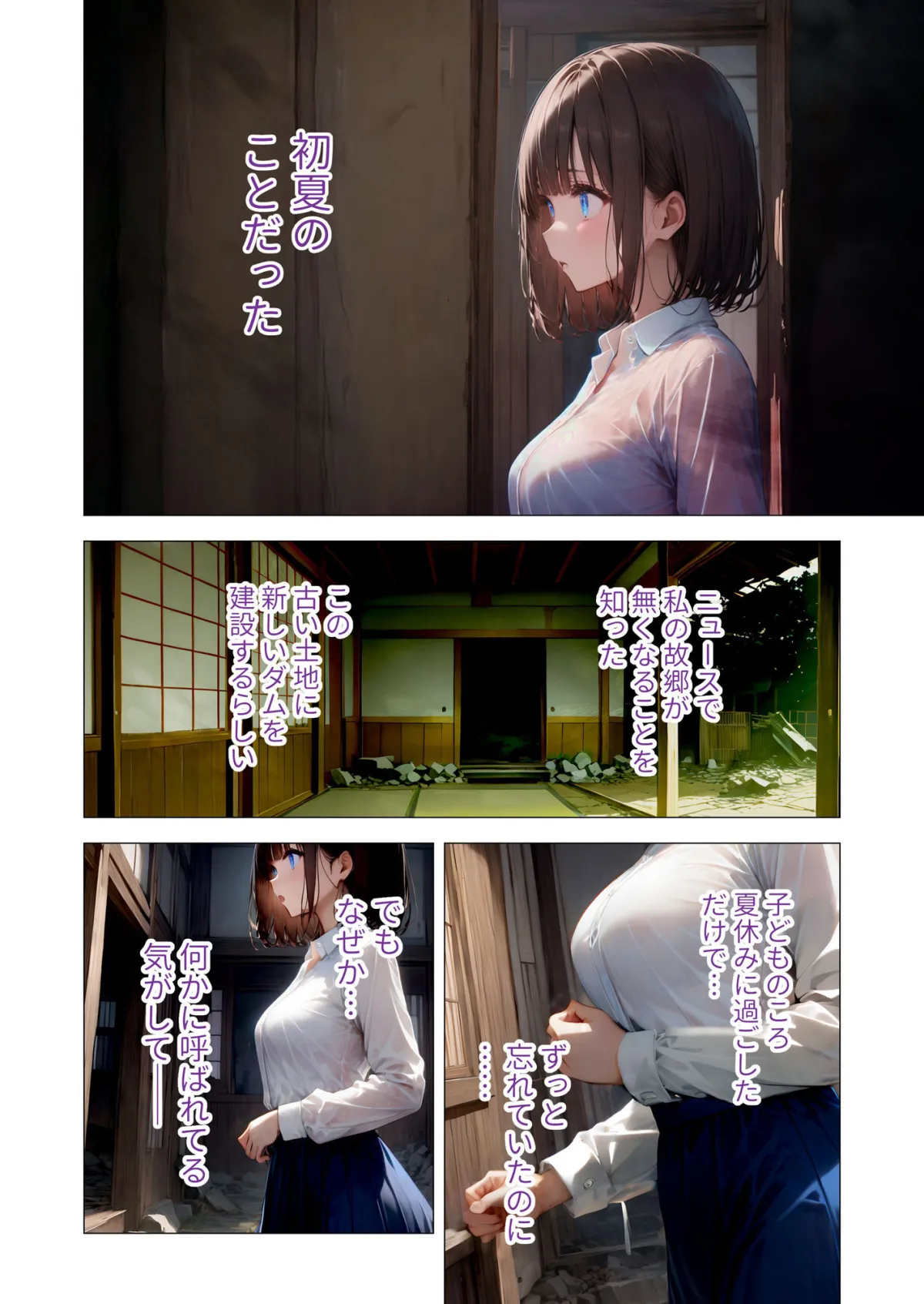 怪異に堕ちる姫 〜シロツキ様に魅入られて〜