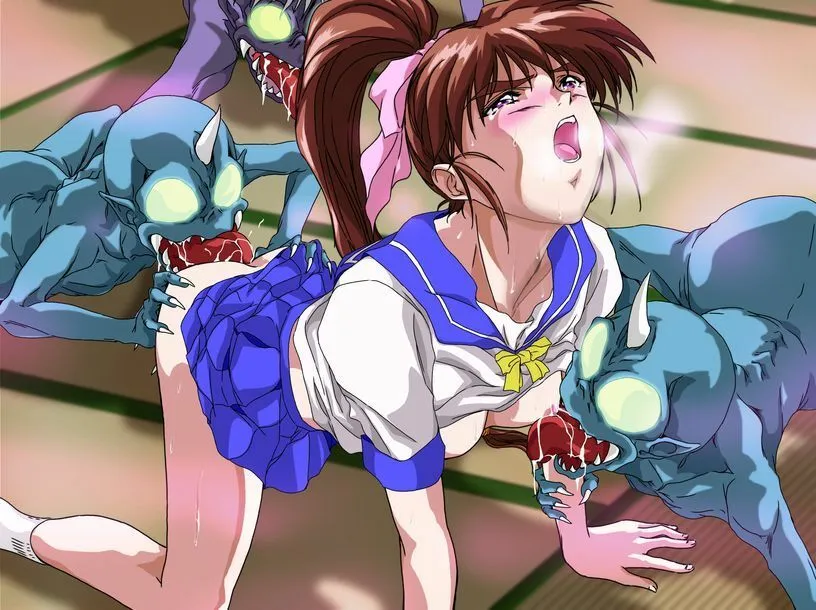 淫獣目録IF  舞い散る藍  Redraw