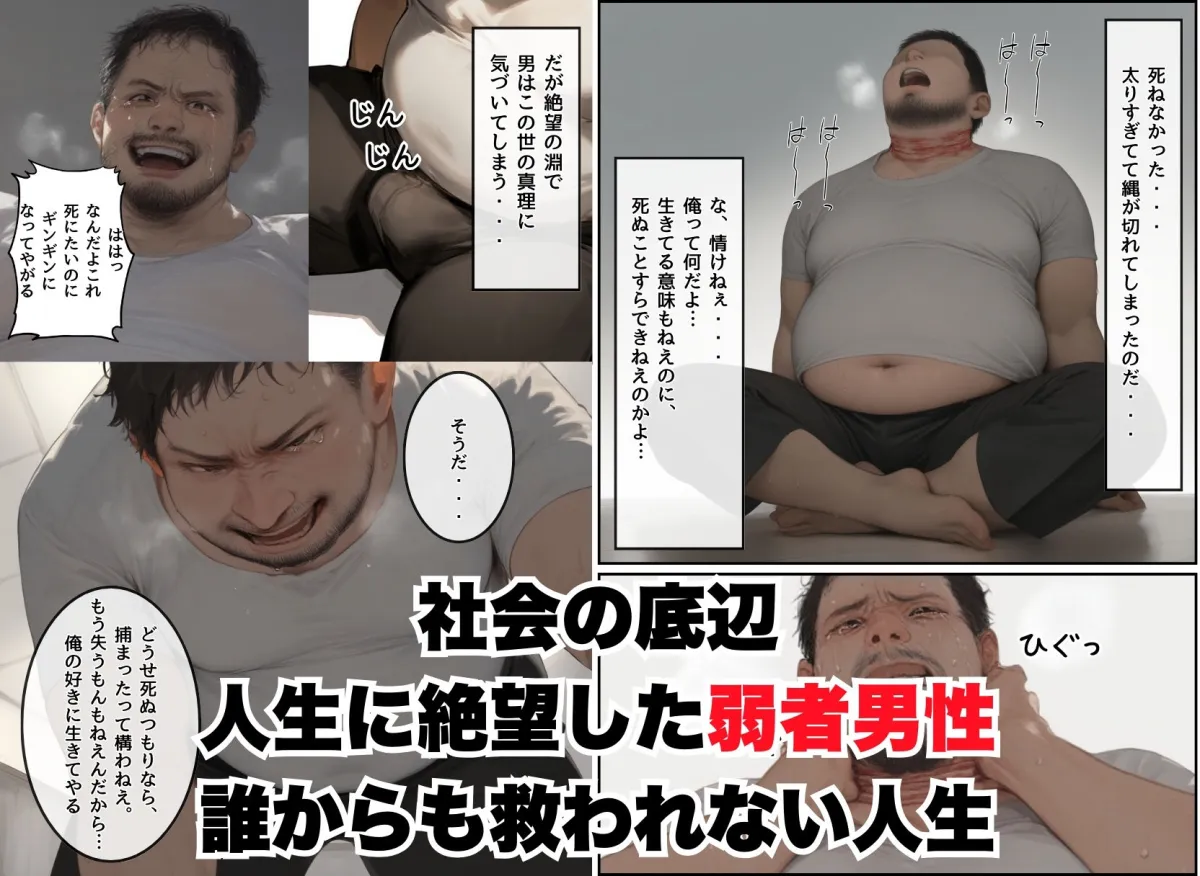 【無敵の人】人生に絶望した弱者男性のおじさんが無敵になるまで