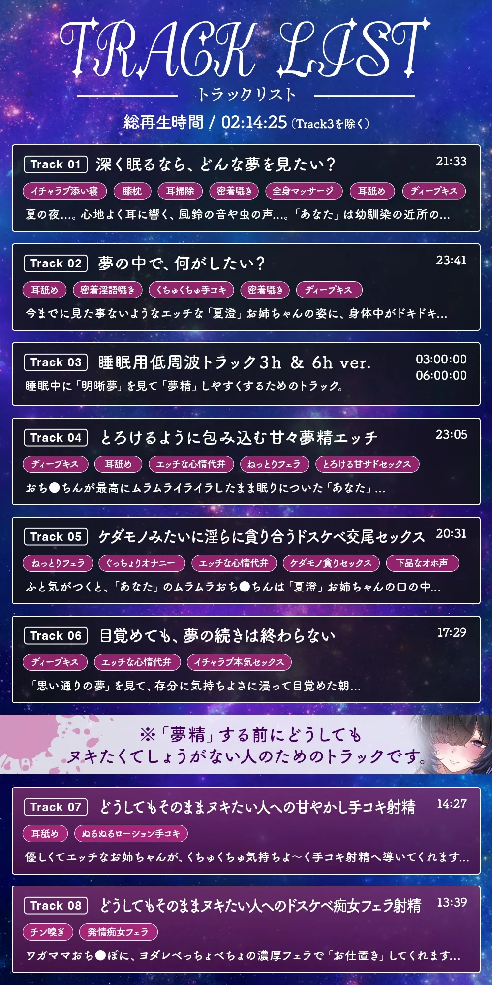 【夢精・明晰夢】夢見る射精～力の抜けきったアナタに淫らな言葉が降り注ぐ～feat.涼花みなせ