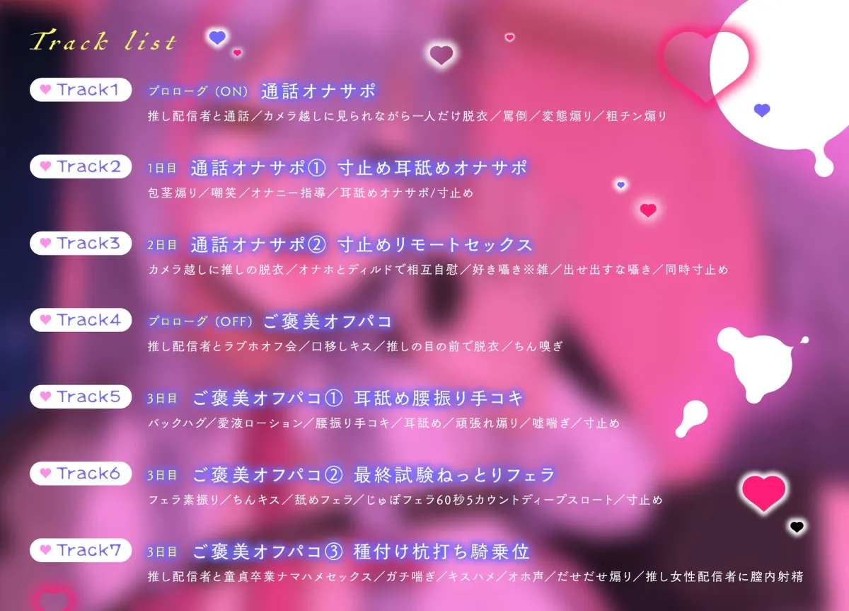 狼ノ宮ヒナギクのおちんぽ強化レッスン♪ ～チン凸募集で選ばれし童貞クンと通話オナサポ射精管理 ＆ ご褒美オフパコ?!～