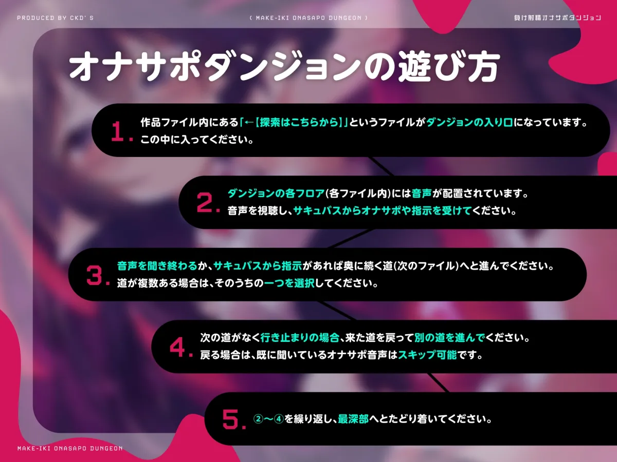 負けイキオナサポダンジョン